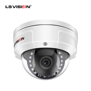 LS VISION IP 2MP 5MP 8MP 4k全彩子弹圆顶POE IP安全闭路电视摄像机，带NVR DVR PTZ网络安全摄像机 - Product Image 1