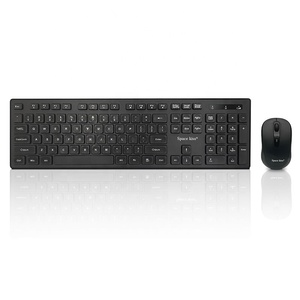 Dual Mode <strong>2</strong>.4G Wireless &amp; BT <strong>Keyboard</strong> <strong>Mouse</strong> Combo KMSW-112 OEM Standard Home Office Set for PC Phone <strong>Computer</strong> Macbook Etc. - Product Image 1