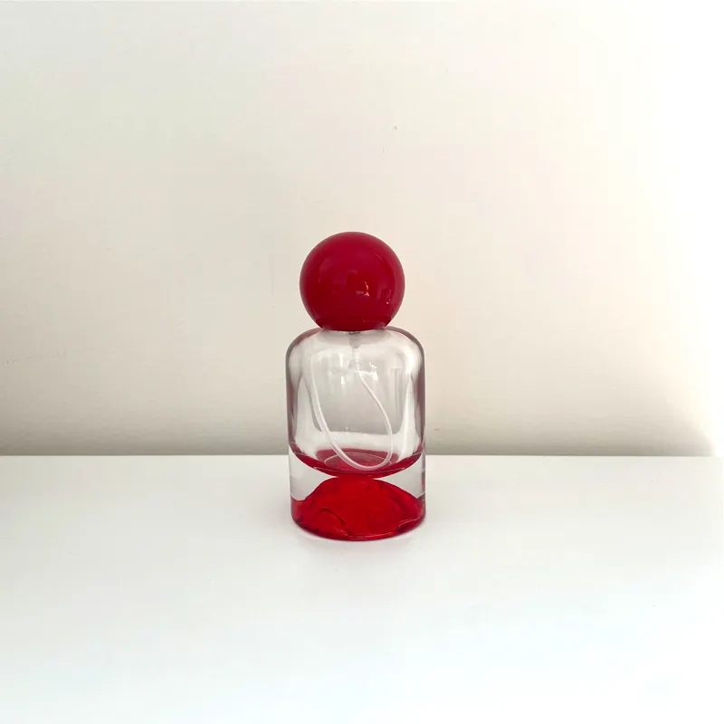 frosted frascos de vidrio para perfume bottle 50ml glass bulk sprayers carolina herrera empty with box