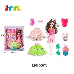 Китайский поставщик, дешевые модные черные куклы, 11,5 дюймов, мультяшная кукла для продажи - Product Image 6