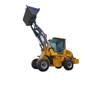 小型1.5吨柴油前端装载机4x4轮式紧凑型建筑机械，带铲斗附件2吨额定负载 - Product Image 1