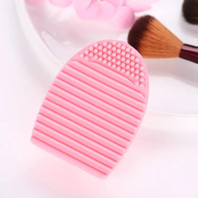Private Label Silicone Make Brush Cleaner Gezicht Verspillen Borstel Gereedschap Make-Up Brushegg