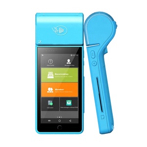 Sistema android 7,0 portátil, dispositivo de máquina de pos con pantalla táctil, terminal pos móvil con impresora integrada - Product Image 1
