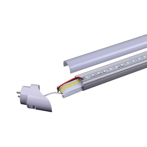 G13 FA8 4ft หลอด LED ชนิด T8 8FT ชนิด B หลอดไฟ LED พร้อมฟิล์มโพลีคาร์บอเนตอินพุตพลังงานแบบเดี่ยวและสองด้าน - Product Image 2