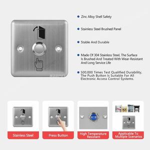 IP68 sistema di controllo di accesso impermeabile indipendente in metallo Touch tastiera RFID 125KHz & 13.56MHz Controller Kit