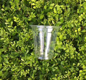 250ml ทําเอง 9OZ ถ้วยพลาสติก PET กาแฟเย็นย่อยสลายได้ทางชีวภาพ - Product Image 4
