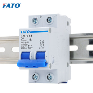 FATO MCB DC Mini devre kesici 2P fiyatları Din ray DZ47Z-63 için güneş panelleri koruma Interruptor elektrik malzemeleri - Product Image 5