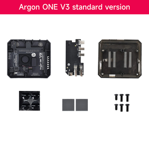 Argon Argon ONE V3 custodia per <span class=keywords><strong>Raspberry</strong></span> <span class=keywords><strong>Pi</strong></span> 5 con ventola di raffreddamento PWM
