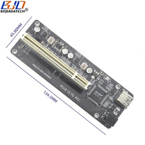PCI-Steckplatz für MPCIe Mini PCIe-Schnittstellenadapter-Riser-Karte für Akquisition/Sound/Golds teuer/Parallel/Netzwerk karten