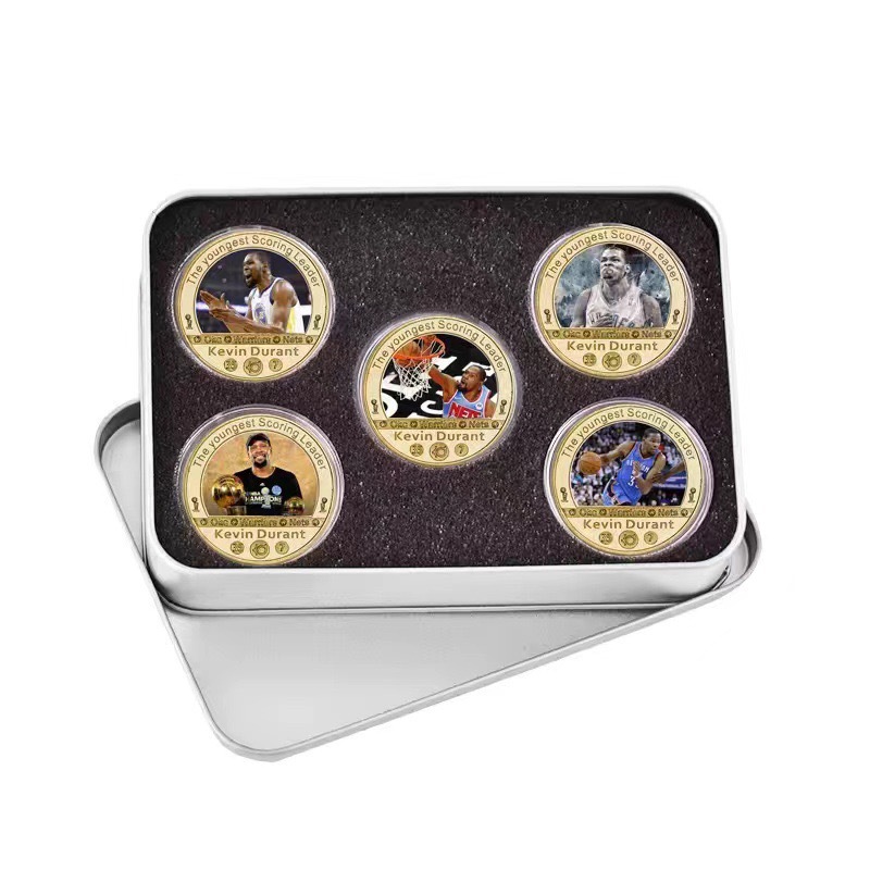 style3. box and 5pcs coins