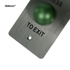 Sebury <strong>Exit</strong> <strong>Push</strong> <strong>Button</strong> Metal Dome Green Mushroom <strong>Button</strong> Door Lock Access Control <strong>System</strong> Door <strong>Push</strong> <strong>Button</strong> - Product Image 2