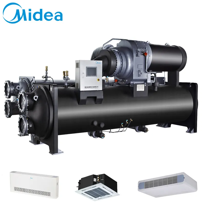 Midea Hochleistungs-Radial kühler 1500RT 5274kw breite Anwendung wasser gekühlte Kälteanlagen