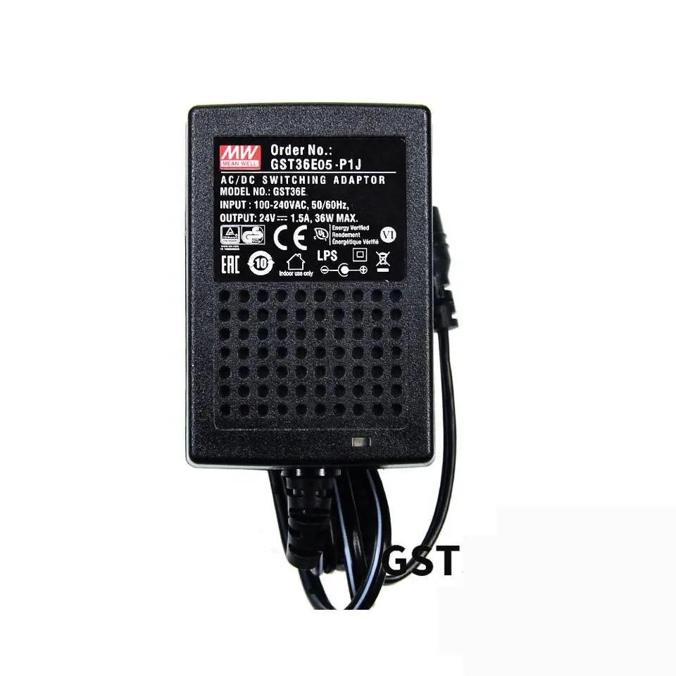 EAN-cortacésped GST36E05-P1J 36W 5 ololt 4.3Amp 43322A ower cortacésped 5 V 4.3A urope C onnector 5 V