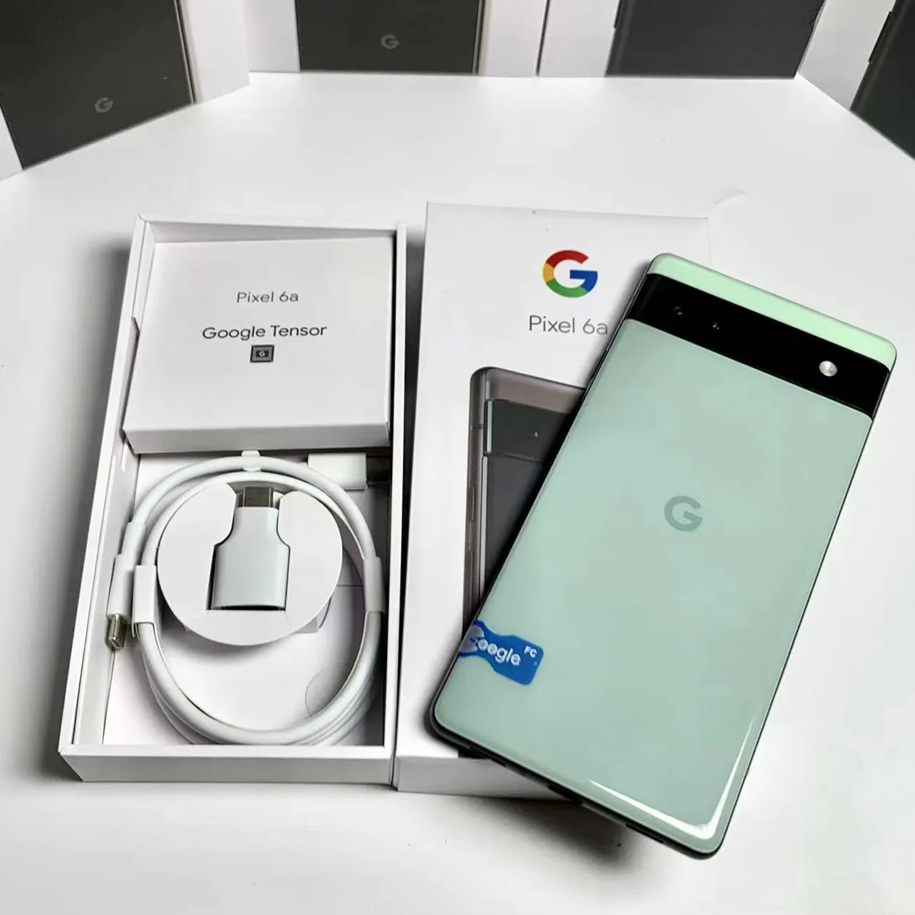Téléphone Android Smartphone déverrouillé pour Google Pixel 6a 6 pro Original Brand New Unlocked 6.4 inch Mobile