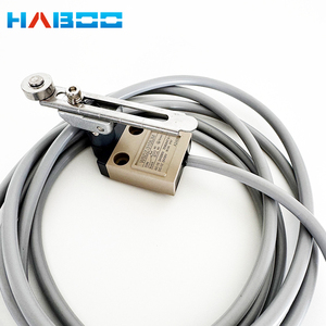 HABOO High Quality Micro Waterproof Dustproof IP67 3M Wire Customized <strong>Length</strong> 250VAC 5A Plunger <strong>Limit</strong> Switch 3108