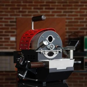Cafe Kitchen Small Mini Electric Gas Sample Coffee Bean Baking Roasting Machine Coffee Roaster Custom Color Home Portable 100G - Product Image 2