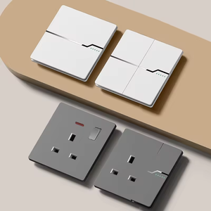 Günstiger Preis Steckdose mit USB-Anschlüssen Steckdosen schalter Drucktasten schalter