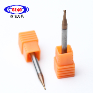 En iyi fiyat CNC Router Bit Steel 2 flüt karbür topu burun End Mill için çelik freze kesicisi - Product Image 1