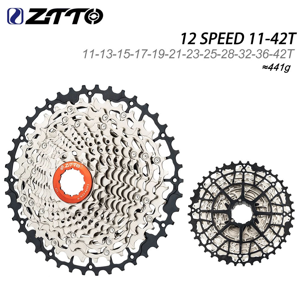 12s 42t sl noir argent