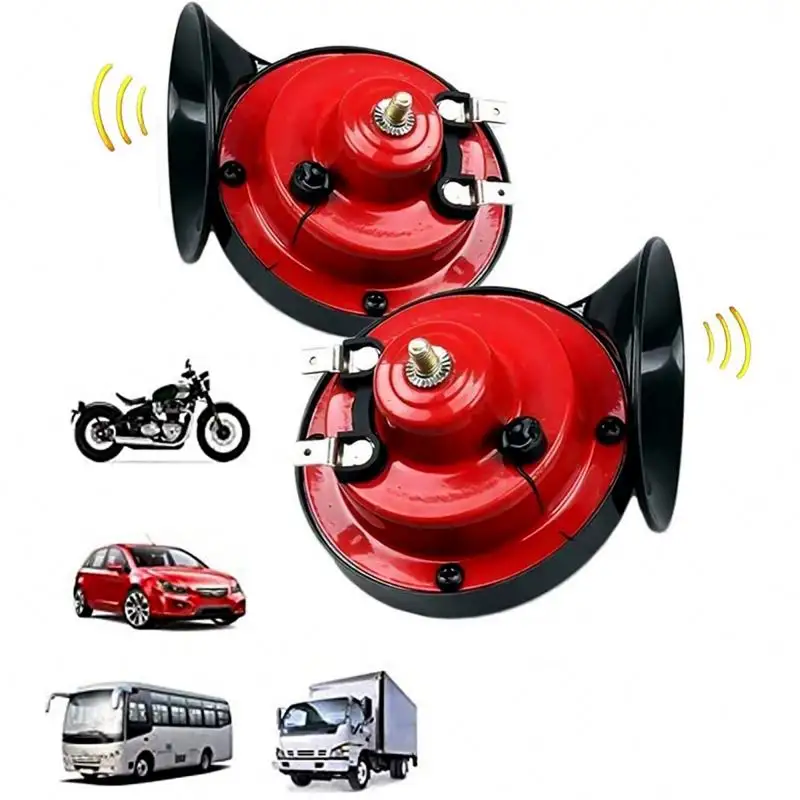 Snail Horn for Trucks, Cars, Bikes & Boats 12v super Loud Speaker Horns Waterproof Motorcycle Snail Horn