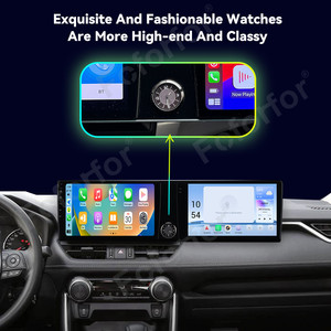 适用于丰田RAV4 2020-2024双屏全球定位系统导航安卓13 Carplay 10.1英寸多媒体播放器电视 - Product Image 5