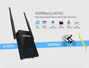 Comfast CF-WR302S 300Mbps WiFi Repeater Router 2.4G Speed with WEP <strong>Encryption</strong> - Product Image 6