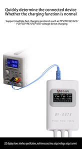 BY-007S Fast-charging Protocols Detect Smart Charging <strong>Detection</strong> Cable for Android Phone Type-C <strong>Lightning</strong> Micro USB Three <strong>Device</strong> - Product Image 5