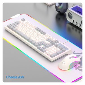 Wholesale Wired E-Sports Game <strong>Keyboard</strong> and <strong>Mouse</strong> Set With Mechanical Feel, 98 Keys Desktop <strong>Computer</strong>, Laptop - Product Image 3