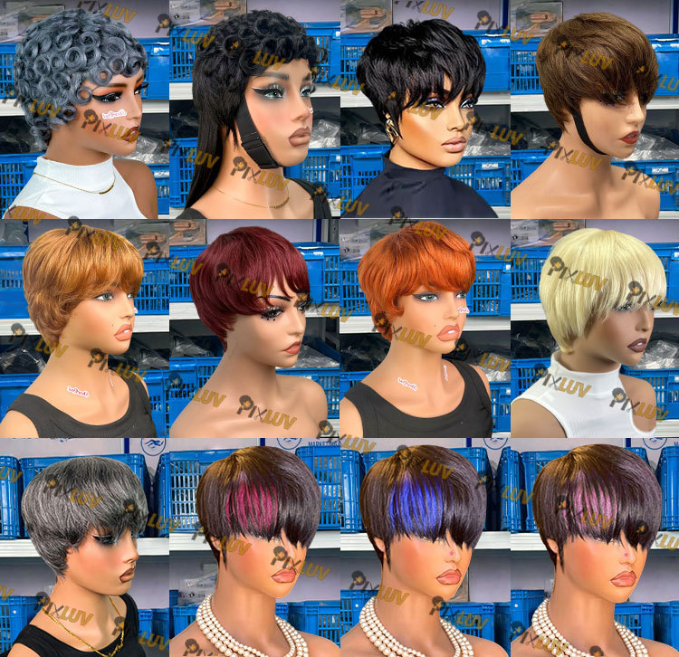 pixie cut wig