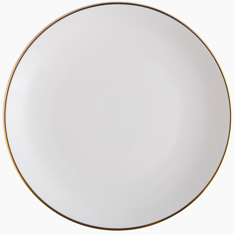 Plaque peu profonde (Gold Rim)