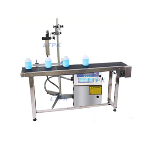 LT-W700 intelligente piccolo personaggio stampante a getto d'inchiostro codice Batch Coding Machine con trasportatore per bevande in grado di cosmetici bottiglie per animali domestici - Product Image 2