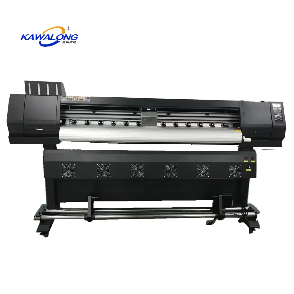 Kawlong impressora eco solvente impressora flex bandeira tarpaulin máquina para venda máquina de impressão de tarp