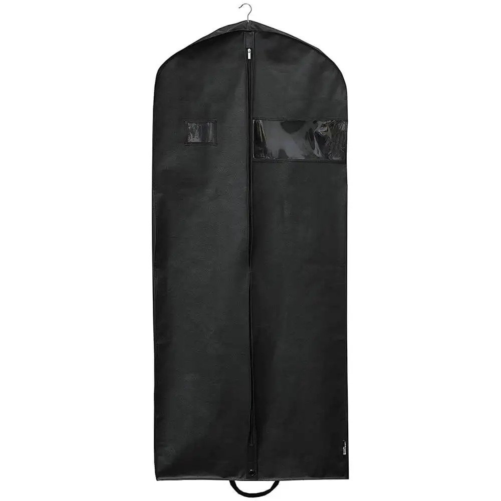Costume Eco Fabric Travel Luxury Dry Cleaning Wedding Dress Dust Cover Gown Garment Suit Bag For Packaging With Logo