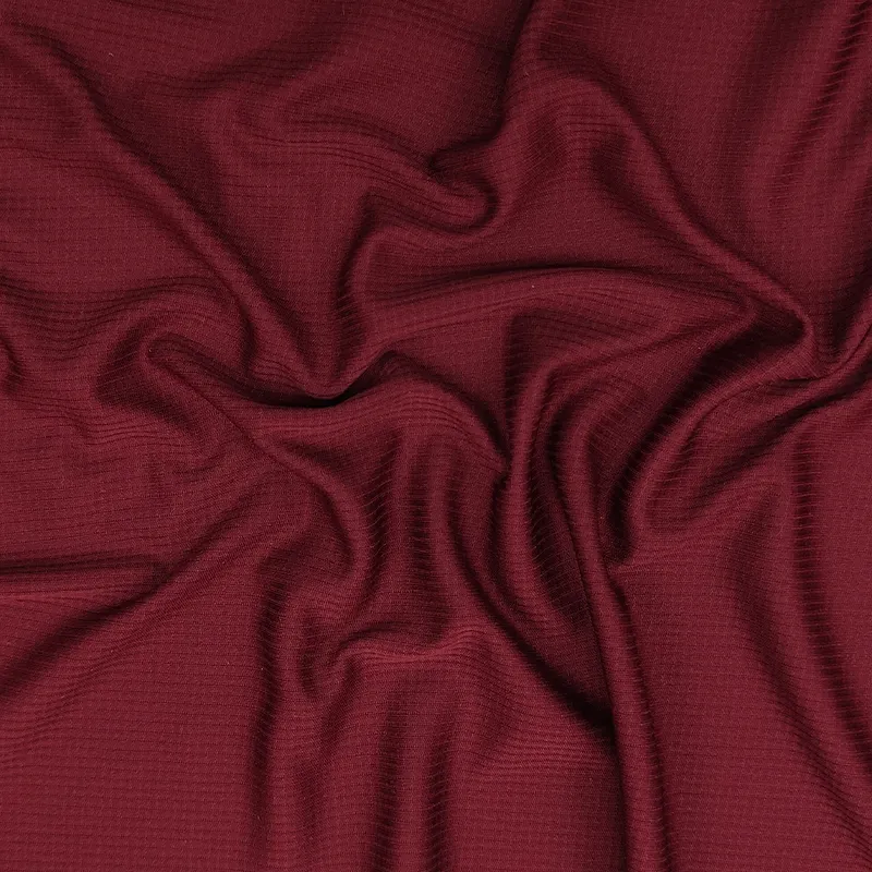 Tecido tricot de alta elasticidade para lingerie tecido de poliéster tingido deslizante de madeira de toras