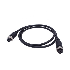 Özel dairesel uzatma GX16 bağlayıcı havacılık erkek kadın sensör kablosu 2 3 4 5 6 7 8 9 10 çekirdek Pin fiş kablosu 1m - Product Image 1