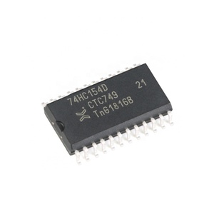 Yeni orijinal ZHANSHI 74HC154D, 653 SOIC-24 4 ila 16 telli dekoder/demultiplexer elektronik bileşenler entegre çip IC BOM - Product Image 1