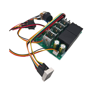 Controlador de velocidad del Motor, DC 10-55V 60A PWM DC, controlador de Control de Motor ajustable hacia adelante, pantalla de dígitos LED - Product Image 4