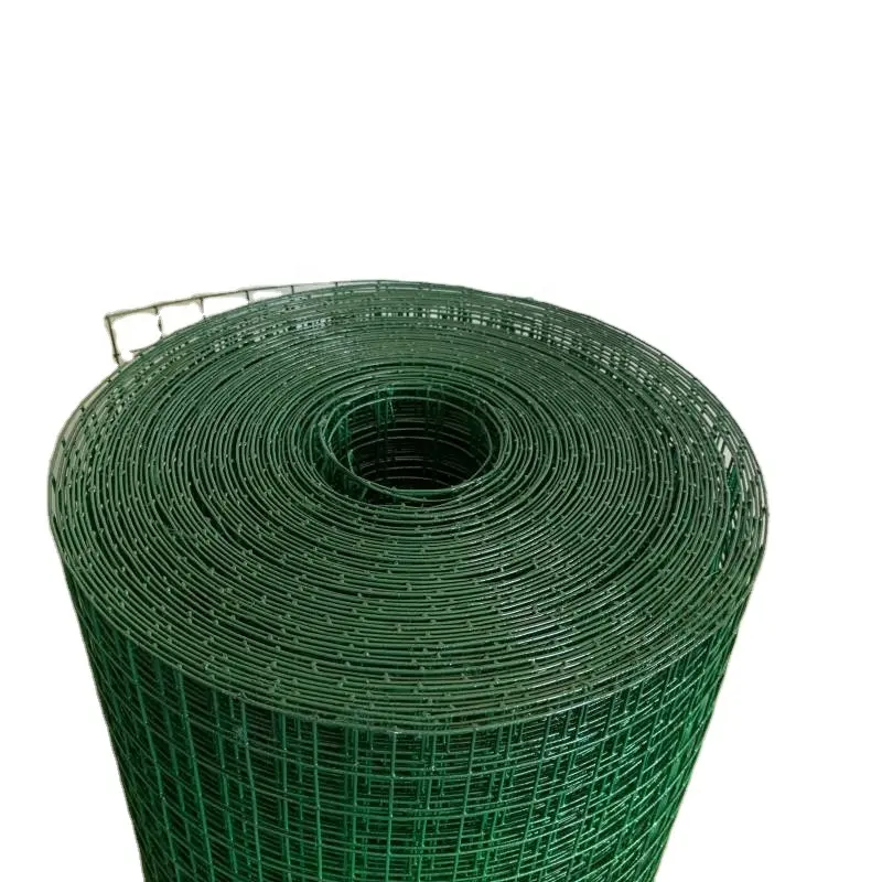 Hochwertiger Bau beton Garten Tier käfig PVC-beschichtetes geschweißtes Eisendraht geflecht