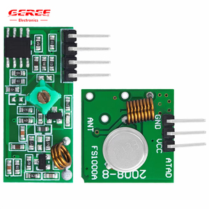 Arduino盗難警報DIYキット用433MRFワイヤレス伝送および受信機モジュールDC5Vモジュールワイヤレス充電器 - Product Image 4