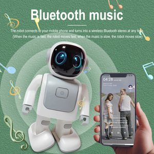 Programmazione F2 ballo interattivo altoparlante Robot nuovi accessori per cellulari per bambini Robot altoparlante giocattolo per bambini - Product Image 5