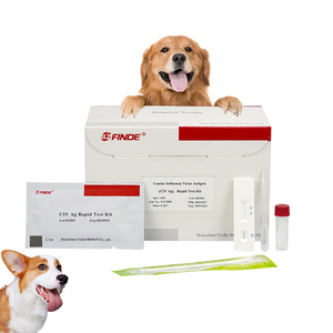 Finderbio ชุดตรวจเร็วสำหรับสุนัขไข้หวัดใหญ่ไวรัสแอนติเจนเครื่องมือสัตวแพทย์เพื่อวินิจฉัยไข้หวัดใหญ่สุนัขที่บ้าน - Product Image 1