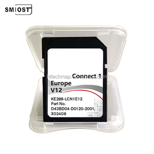 SMIOST 8GB Car GPS Map Softwares CID Auto Navigation Card SD Software para Nissan C1V12 Europe Evalia Cube - Product Image 4