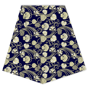 Schöner gelber und blauer Stoff im Ankara-und Java-Stil Afrikanischer Wachs druck 6 Yards Holland Pattern Fabric Wholesale - Product Image 2