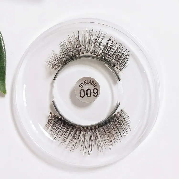 स्टॉक हाथ से बने 8D असली देखो आसान क्लिपर पूर्ण पट्टी मिंक चुंबकीय lashes