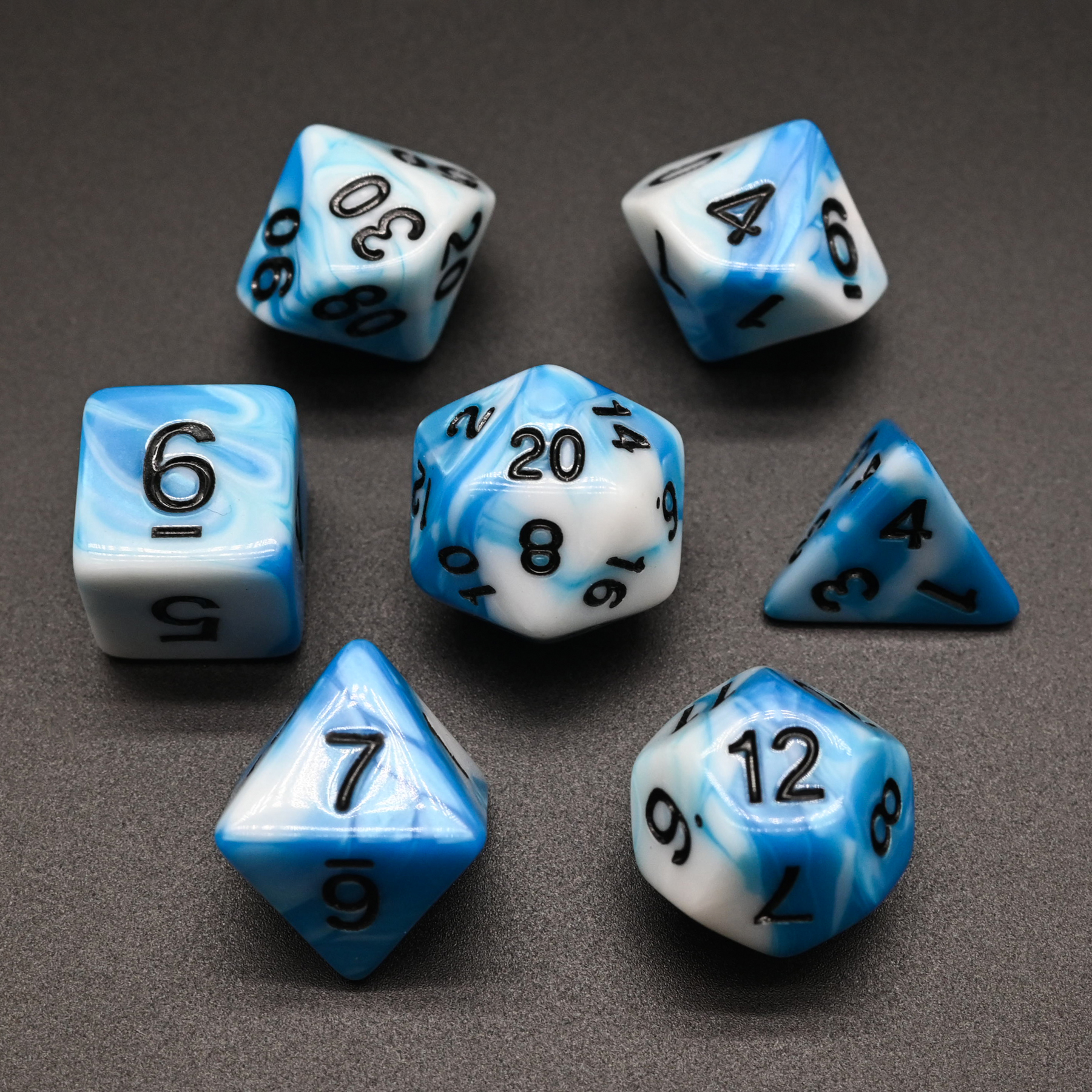 Blue White