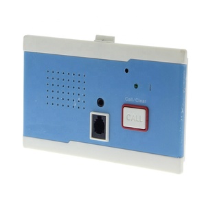 Sistema de intercomunicador para cama de Hospital, 2 vías, botón de llamada de emergencia