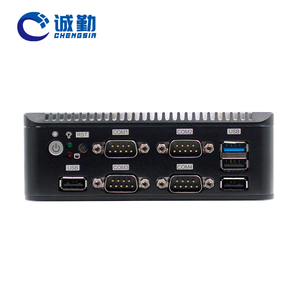 Barato Celeron J1900 Atom E3845 Nano Mini Pc Barebone 2 puerto Lan Quad Core 4COM 1VGA X86 Linux Ubuntu Desktop Thin Client Mini PC - Product Image 3