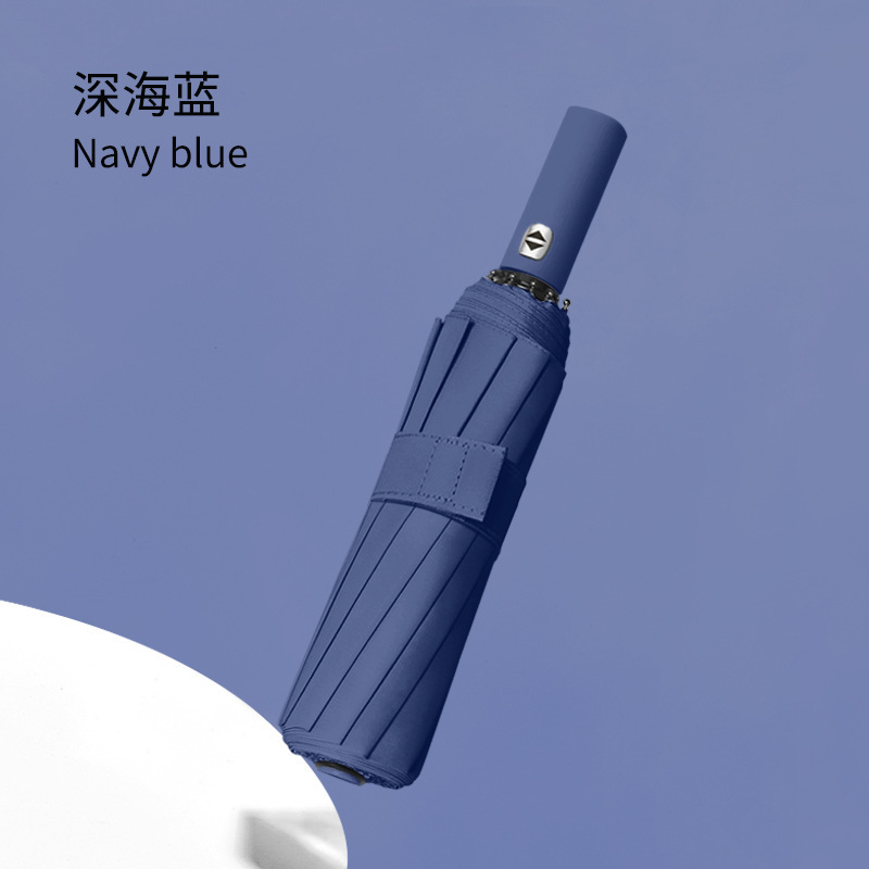 12-bone-automatic double keel reinforcement-deep sea blue