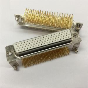 Yüksek yoğunluklu D-SUB 78 Pin dişi konnektör DB 78 P DIP R/A tipi PCB soket konektörü D-SUB 78Pin konektörü için - Product Image 2
