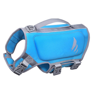 Dispositivo di galleggiamento in Neoprene XS in poliestere per animali domestici giubbotto salvagente con stampa modello impermeabile costume da bagno stile semplice - Product Image 3